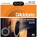 Dây đàn guitar Acoustic D'Addario EXP10