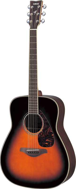 Đàn Acoustic guitar Yamaha FG730S-Ánh mặt trời đỏ tối