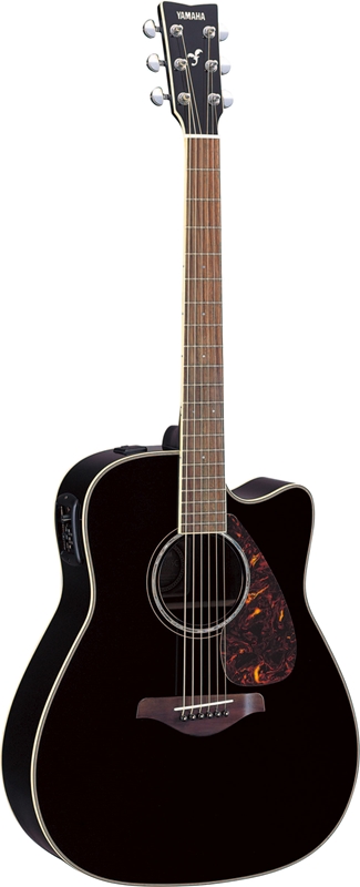 Đàn Acoustic guitar Yamaha FGX730SC-Màu đen