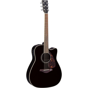 Đàn Acoustic guitar Yamaha FGX730SC-Màu đen