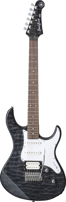 Đàn Electric guitar PACIFICA212VQM màu đen mờ