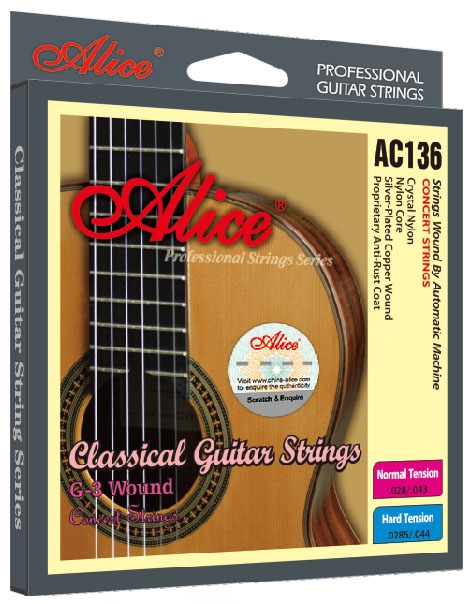 Dây đàn Guitar Classic Alice AC136N